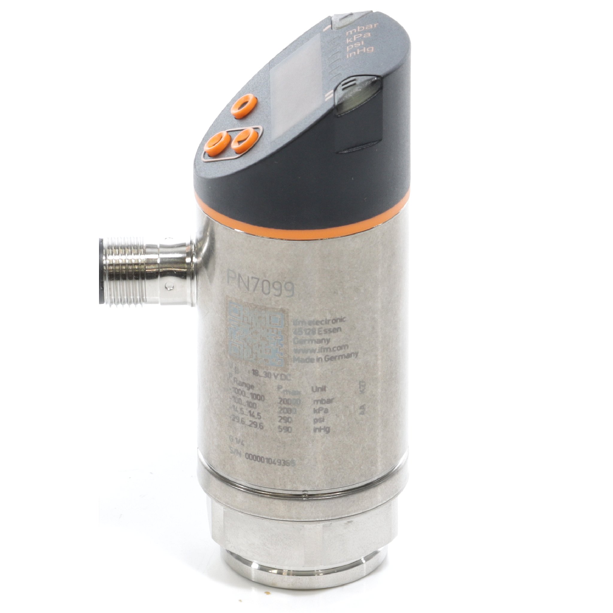 Drucksensor mit Display PN-1-1BRER14-QFRKG/US/ /V 